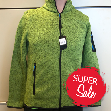 James & Nicholson Damen Strickfleece Jacke
