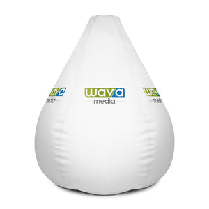wavamedia All-Over-Druck Sitzsack mit Füllung auch mit Ihrem Logo