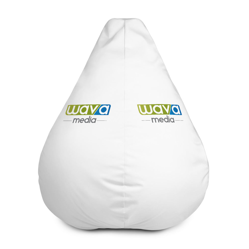wavamedia All-Over-Druck Sitzsack mit Füllung auch mit Ihrem Logo
