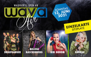 Sitzplatzkarte einzeln -  Wava Air Waldviertel Open Air. 13.06.2021